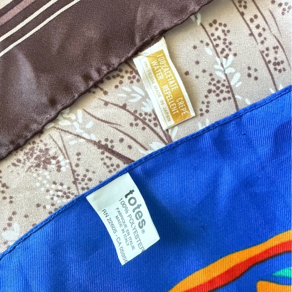 Vintage Scarves Bundle of 7! True Vintage 60s 70s 80s Items - Picture 4 of 5